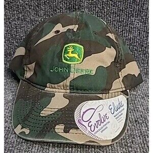 New NWT John Deere Camo Camouflage Cap Elude/Evolve Womens Hat